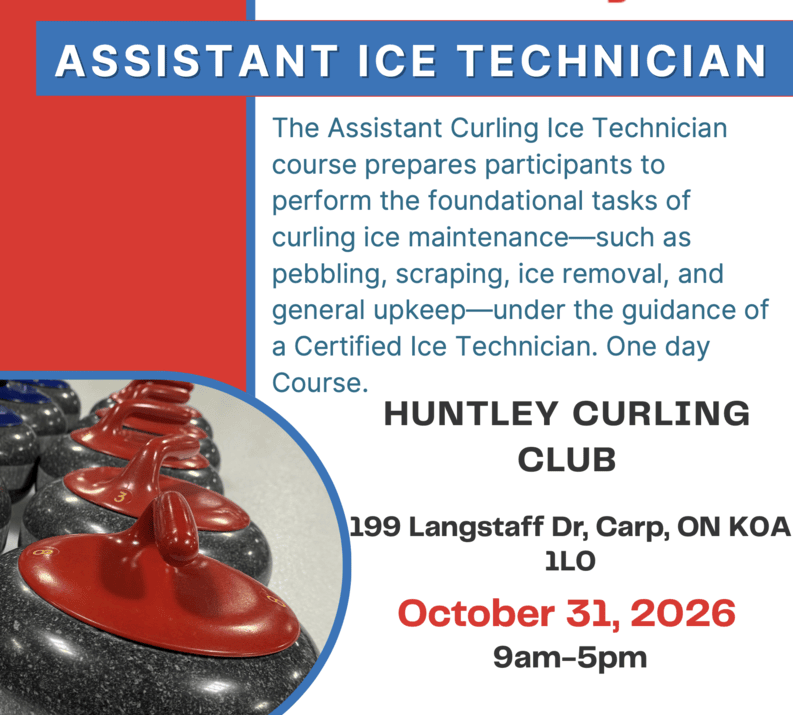 Ontario Curling Council - Assistant Ice Technicatian